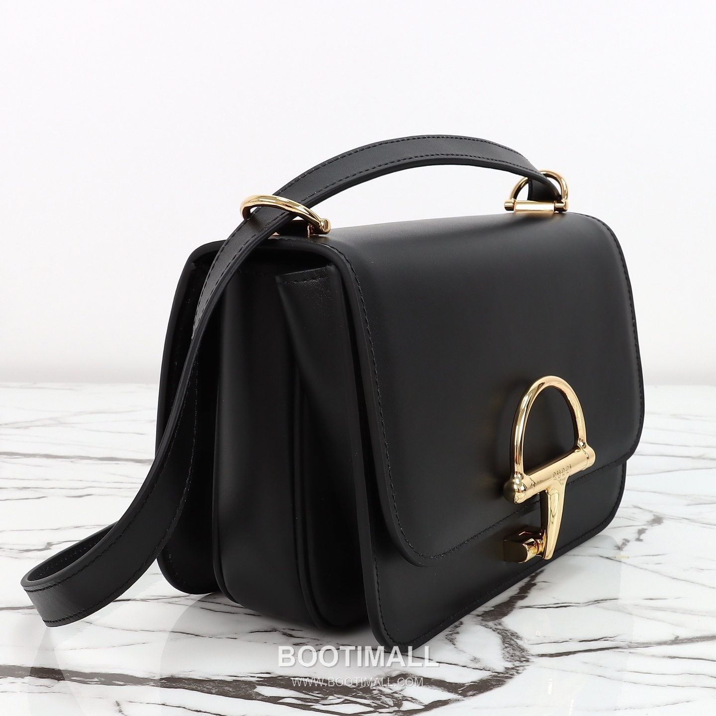 Gucci Crossbody Bag Calfskin Black 구찌 크로스바디 백 송아지 가죽 블랙 22.5cm 5