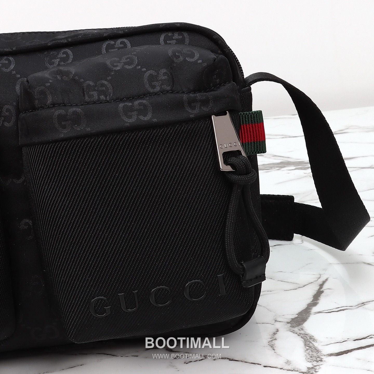 Gucci Shoulder Bag Cowhide Leather Black 구찌 숄더백 소가죽 블랙 24.5cm 5