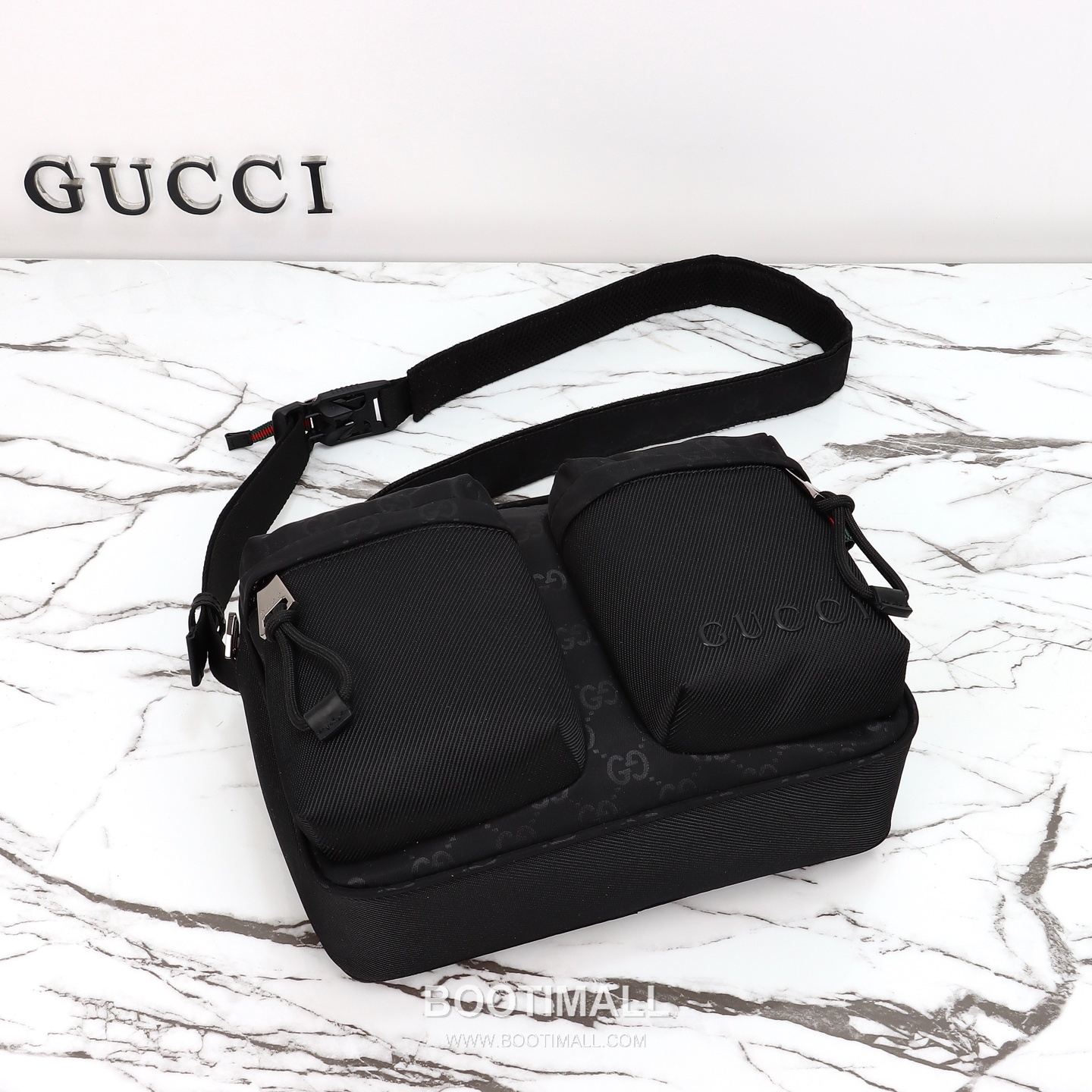 Gucci Shoulder Bag Cowhide Leather Black 구찌 숄더백 소가죽 블랙 24.5cm 8