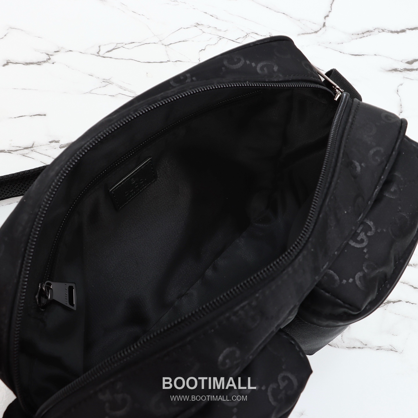 Gucci Shoulder Bag Cowhide Leather Black 구찌 숄더백 소가죽 블랙 24.5cm 9