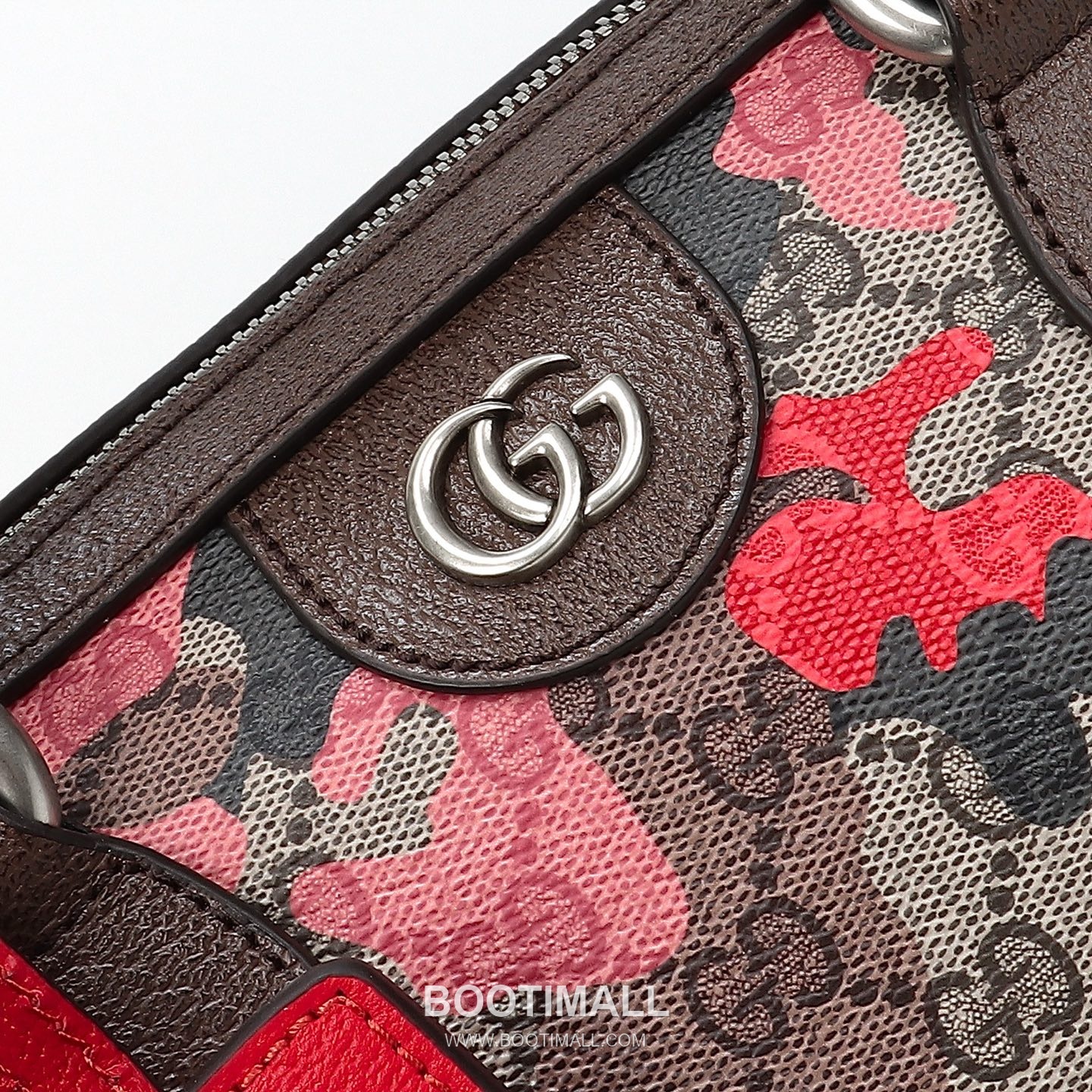 Gucci Blue Flower Tote Original Leather Blue Tote Bag 구찌 블루 플라워 토트 원산지 가죽 블루 토트백 25cm 4