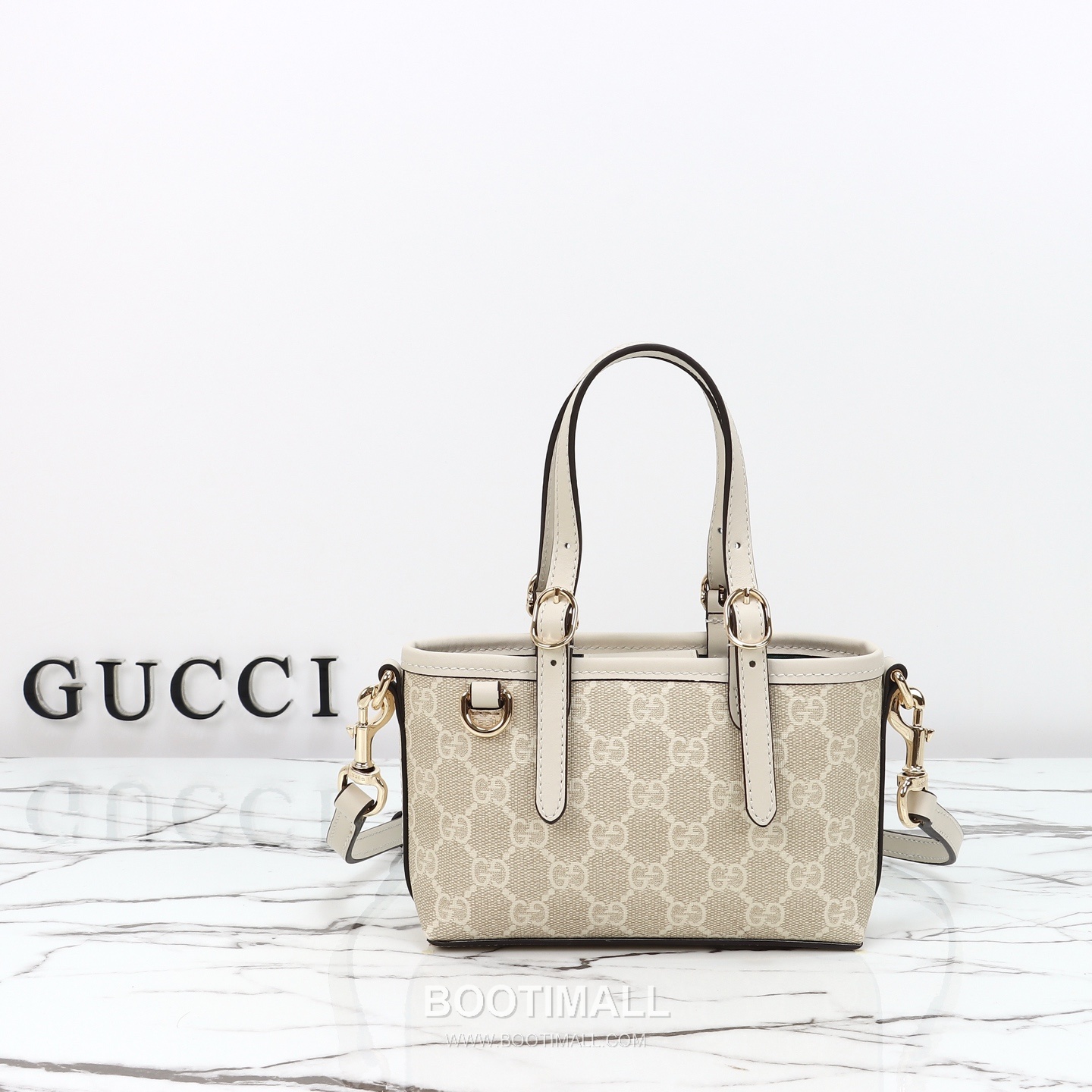 Gucci Mini Shoulder Bag Calfskin Leather Brown 구찌 미니 숄더백 송아지가죽 브라운 17.5cm 1