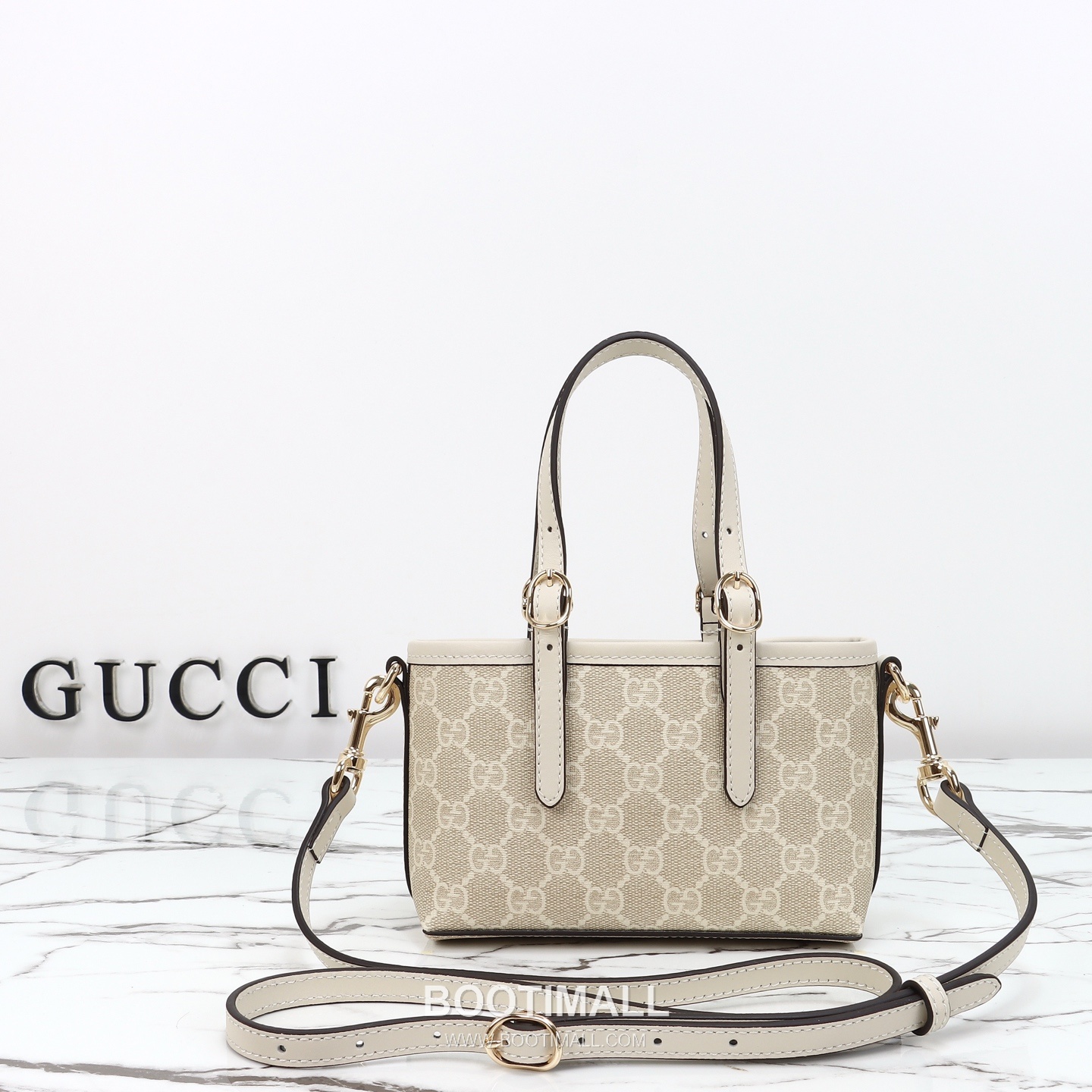 Gucci Mini Shoulder Bag Calfskin Leather Brown 구찌 미니 숄더백 송아지가죽 브라운 17.5cm 3