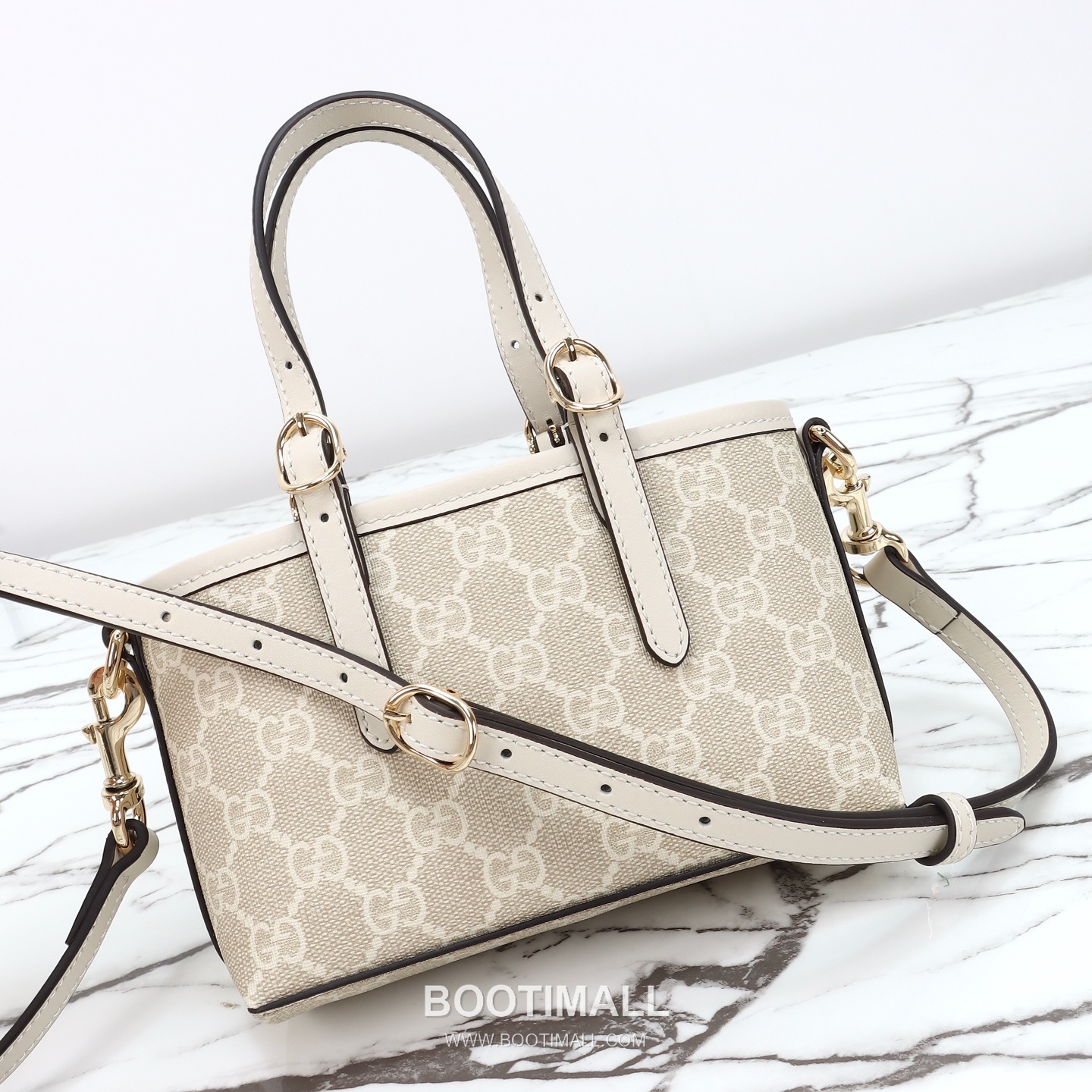 Gucci Mini Shoulder Bag Calfskin Leather Brown 구찌 미니 숄더백 송아지가죽 브라운 17.5cm 5