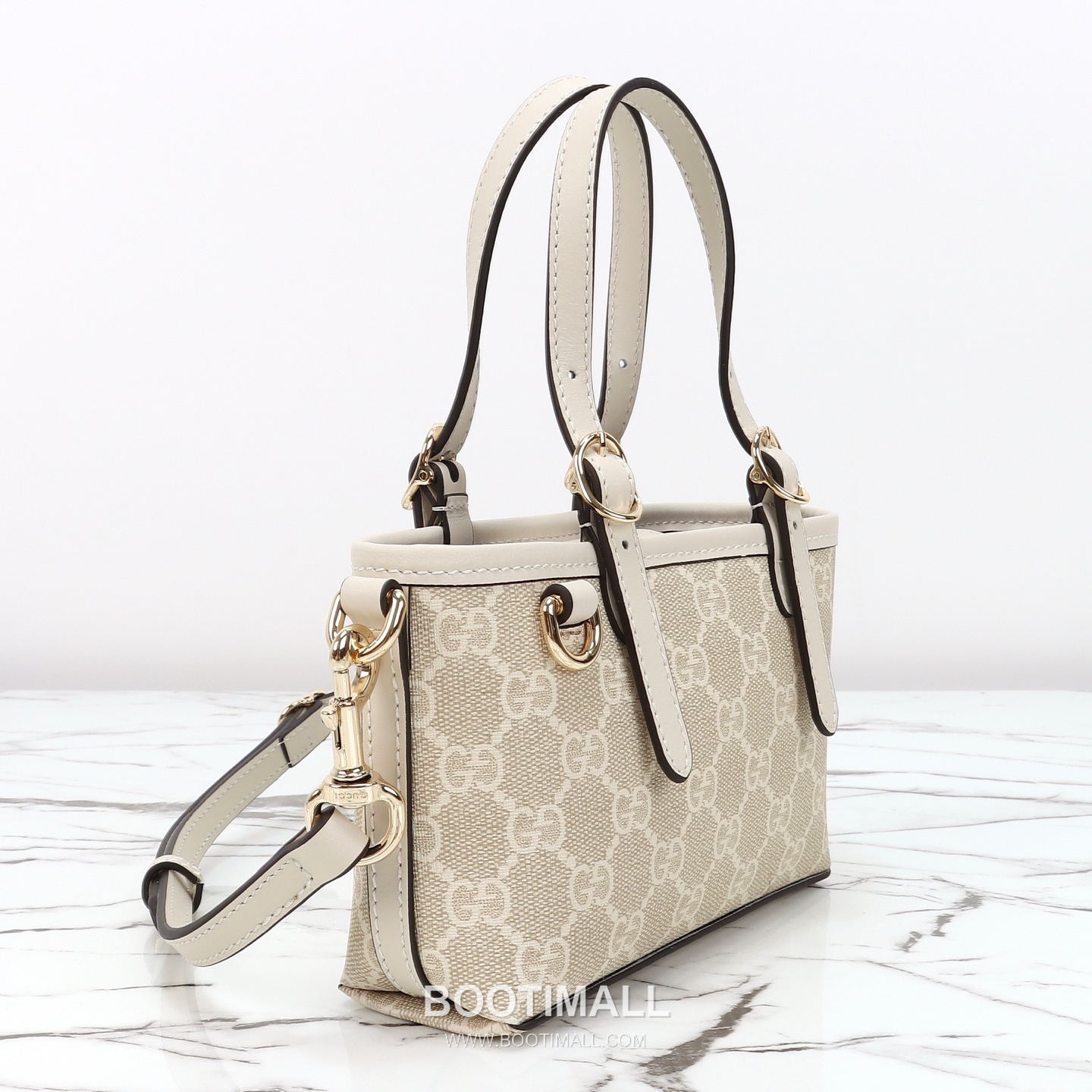 Gucci Mini Shoulder Bag Calfskin Leather Brown 구찌 미니 숄더백 송아지가죽 브라운 17.5cm 7