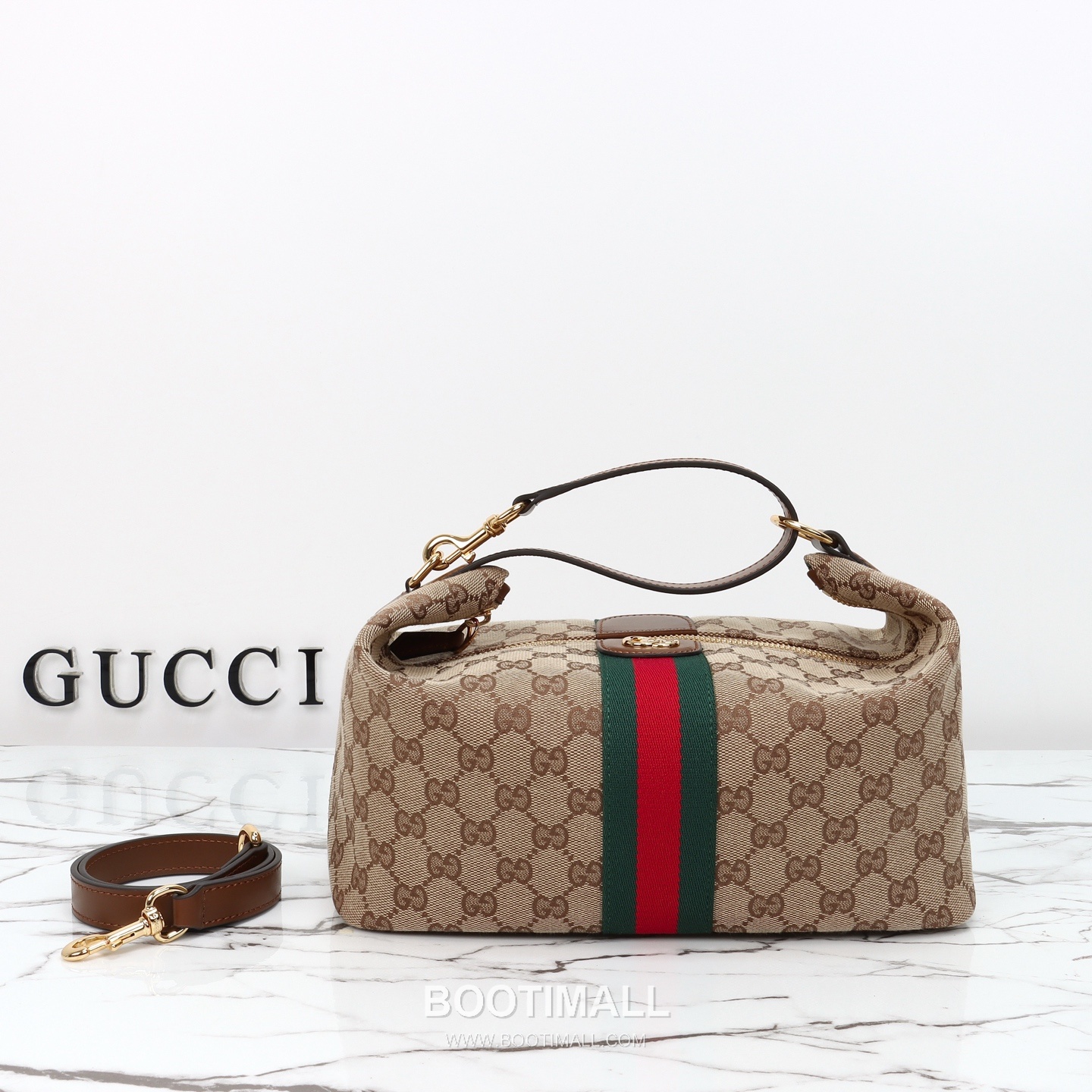Gucci Fabric Tote Fabric Beige Tote Bag 구찌 패브릭 토트 패브릭 베이지 토트백 27.5cm 1