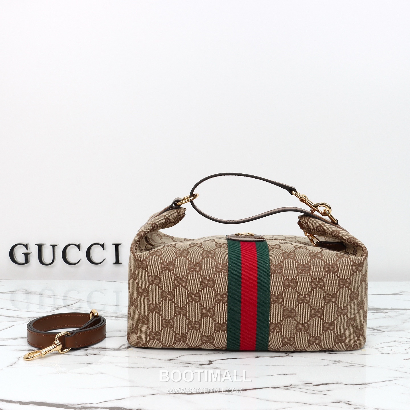 Gucci Fabric Tote Fabric Beige Tote Bag 구찌 패브릭 토트 패브릭 베이지 토트백 27.5cm 3