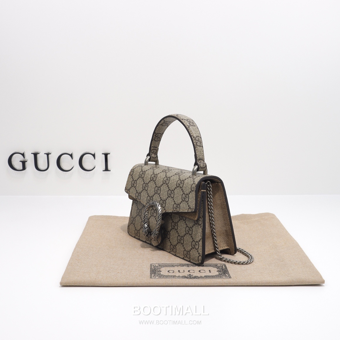 Gucci Tote Bag Suede Khaki 구찌 토트백 스웨이드 카키 18cm 2