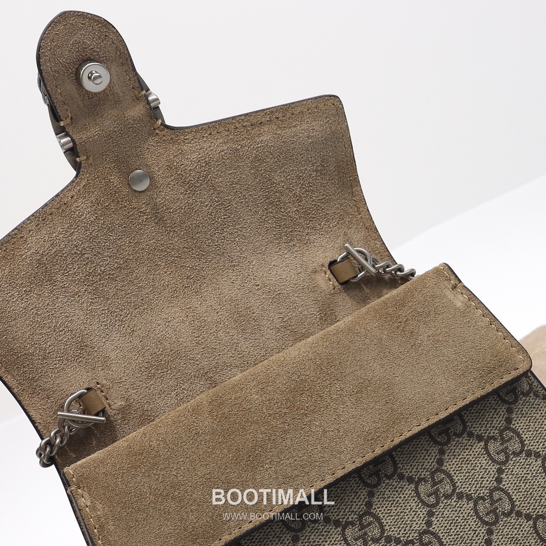 Gucci Tote Bag Suede Khaki 구찌 토트백 스웨이드 카키 18cm 7