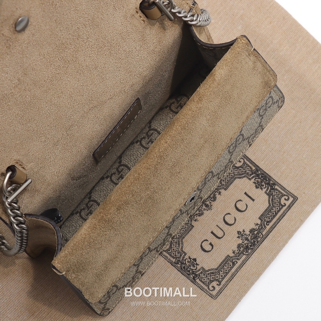 Gucci Tote Bag Suede Khaki 구찌 토트백 스웨이드 카키 18cm 9