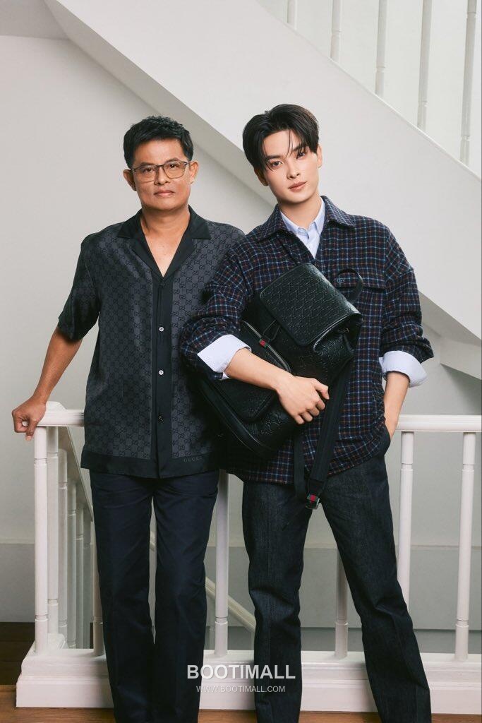 Gucci GG Embossed Backpack Leather Black 구찌 GG 엠보스 백팩 가죽 블랙 42cm 2