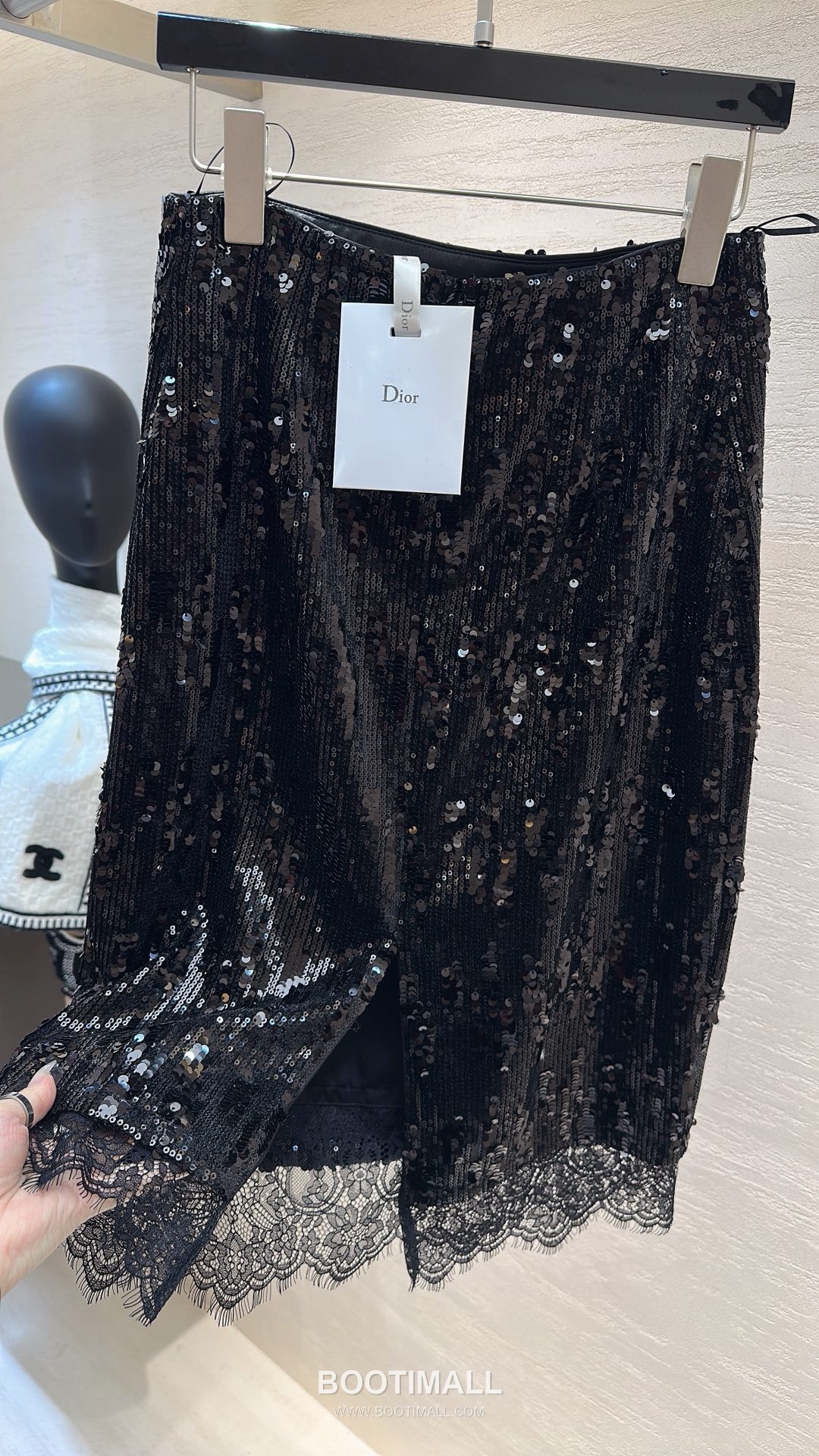 Dior Sequin Lace Skirt 디올 시퀸 레이스 스커트 7