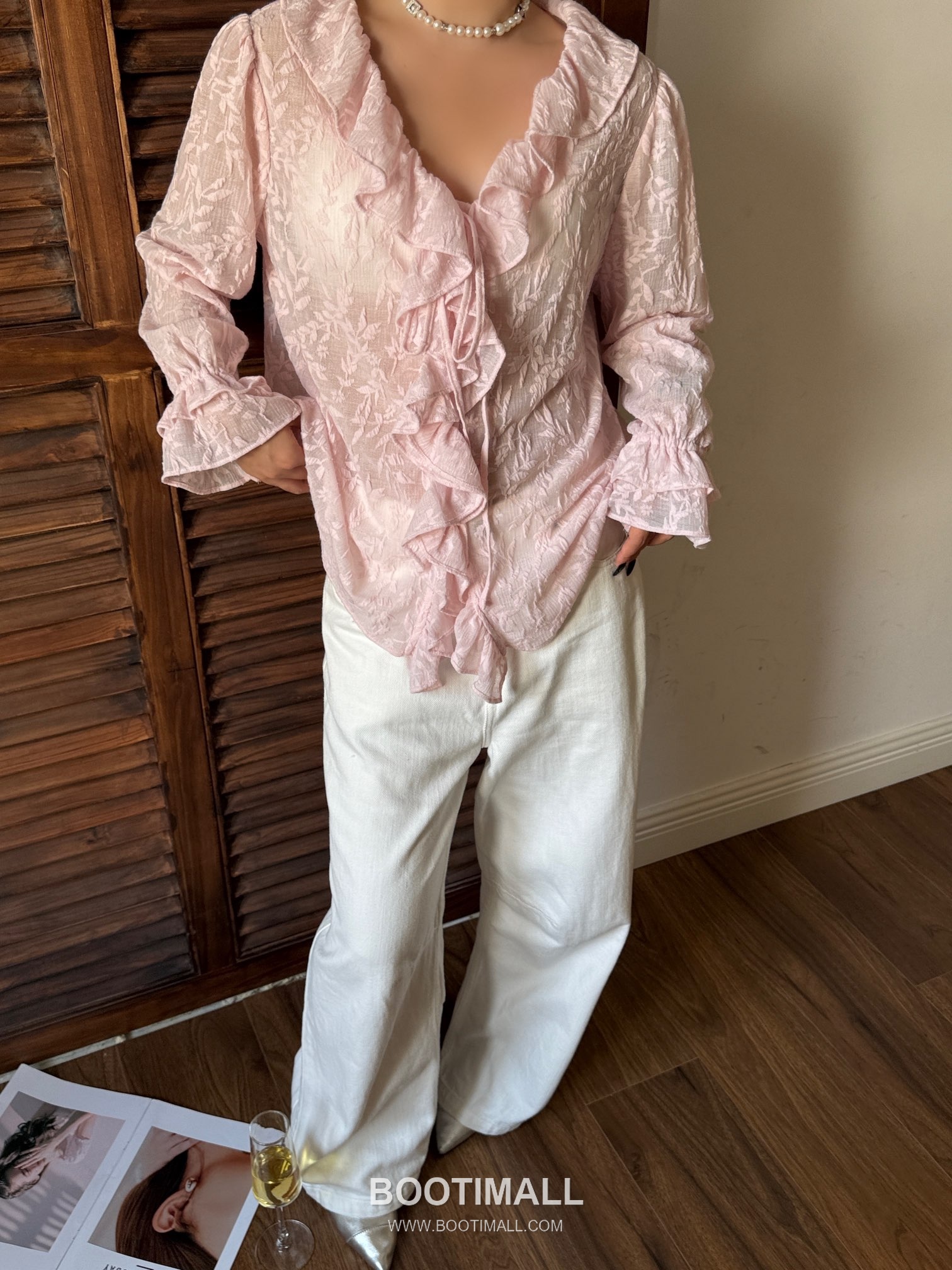 Dior Jacquard Ruffle Top Jacquard Fabric  디올 자카드 러플 탑 자카드 원단 미기재 0cm 8