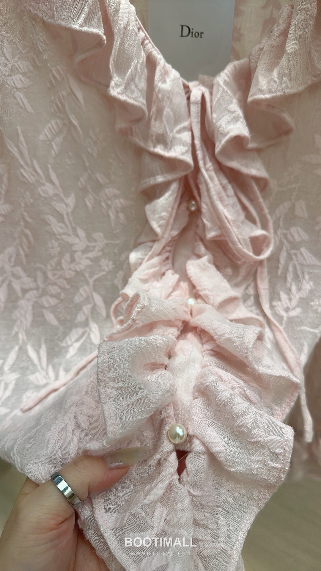 Dior Jacquard Ruffle Top Jacquard Fabric  디올 자카드 러플 탑 자카드 원단 미기재 0cm 14