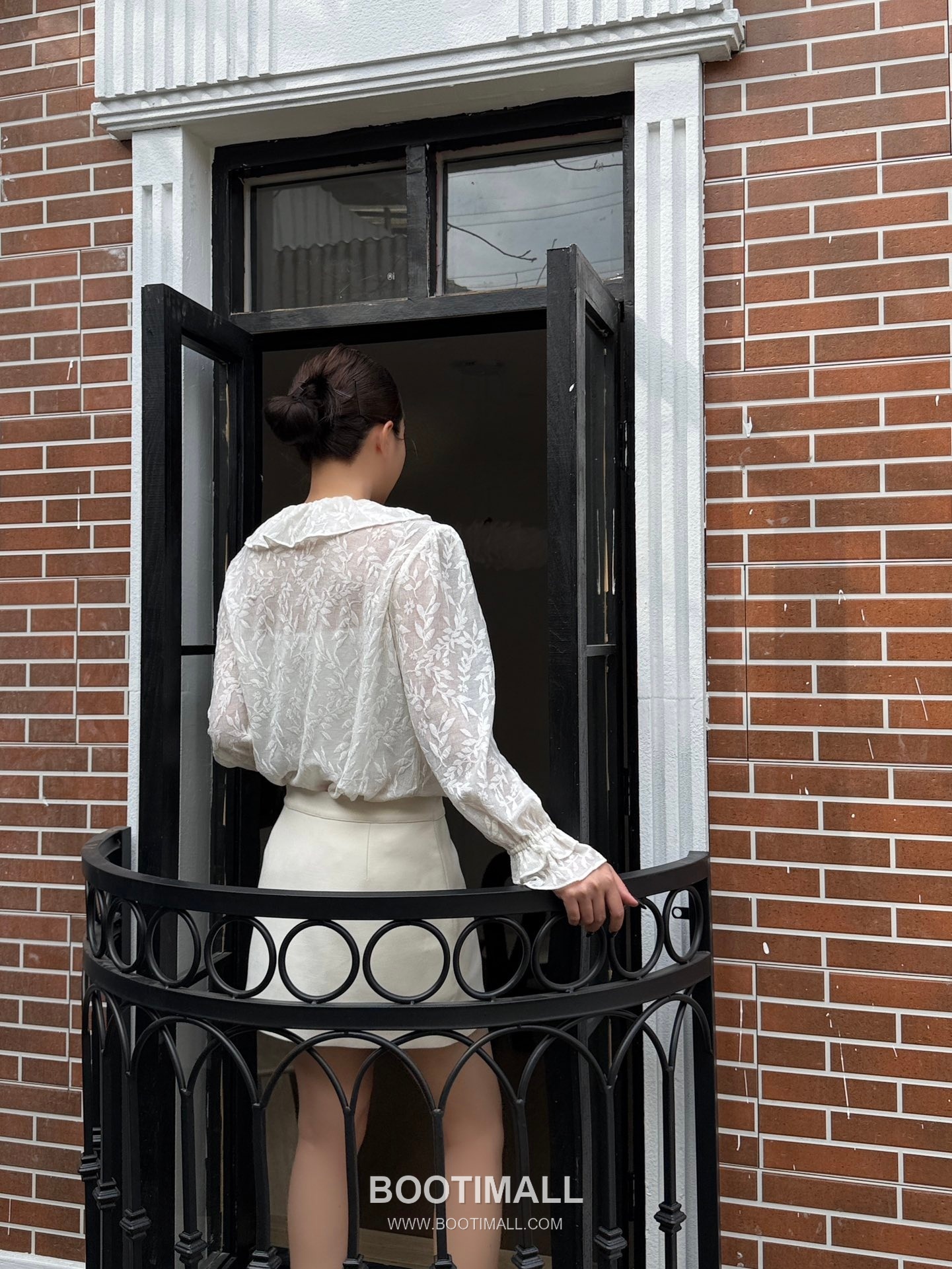 Dior Jacquard Ruffle Top Jacquard Fabric  디올 자카드 러플 탑 자카드 원단 미기재 4