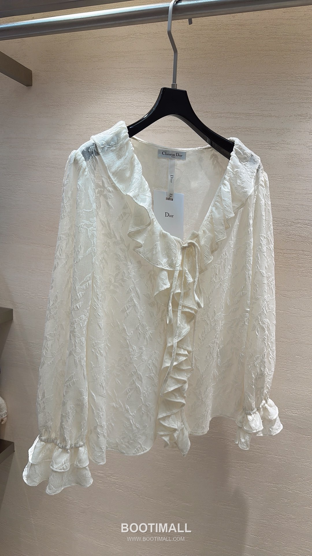 Dior Jacquard Ruffle Top Jacquard Fabric  디올 자카드 러플 탑 자카드 원단 미기재 12