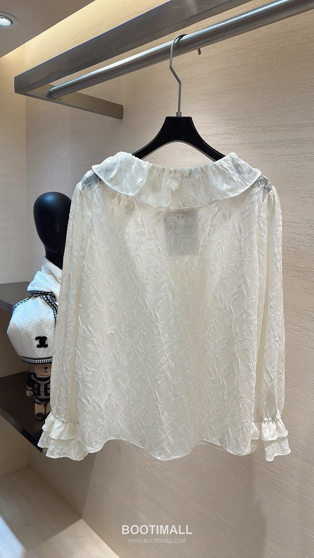Dior Jacquard Ruffle Top Jacquard Fabric  디올 자카드 러플 탑 자카드 원단 미기재 17