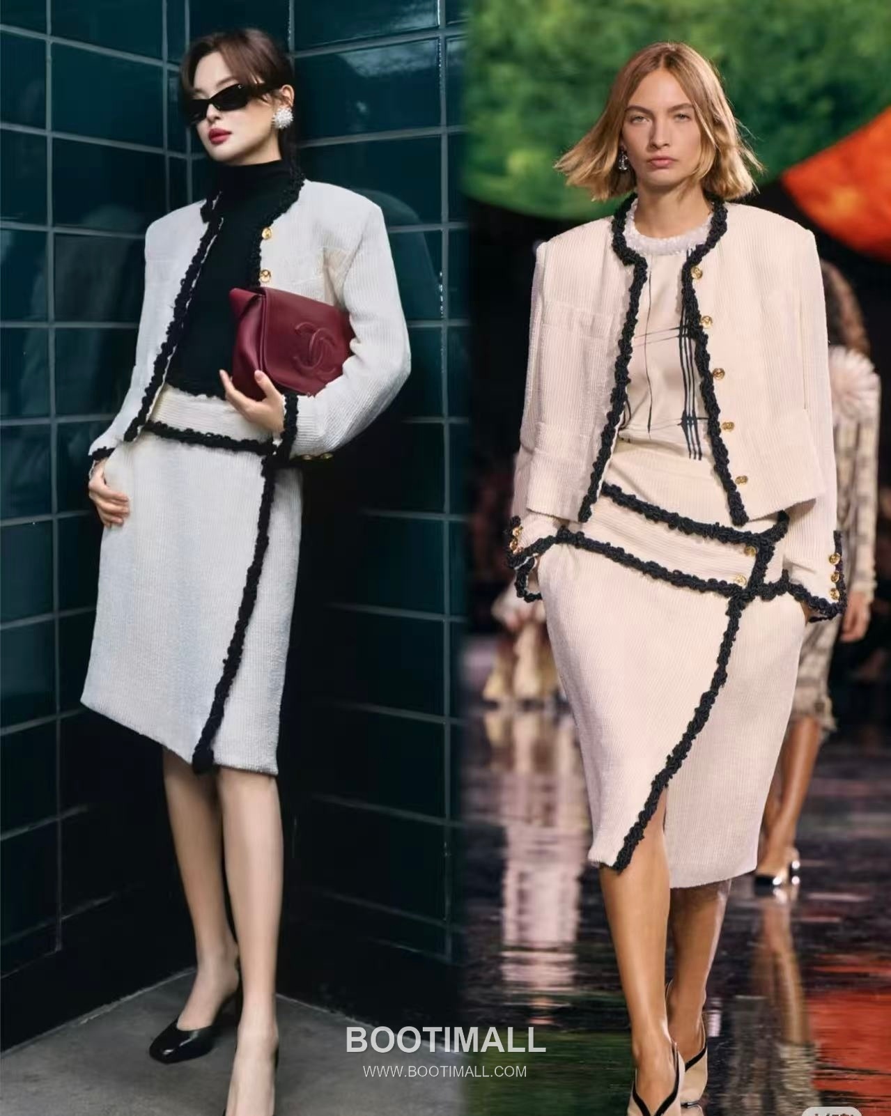 Balenciaga Contrast Trim Set Material  Black 발렌시아가 콘트라스트 트림 세트 소재 미기재 블랙 36, 38, 40 5