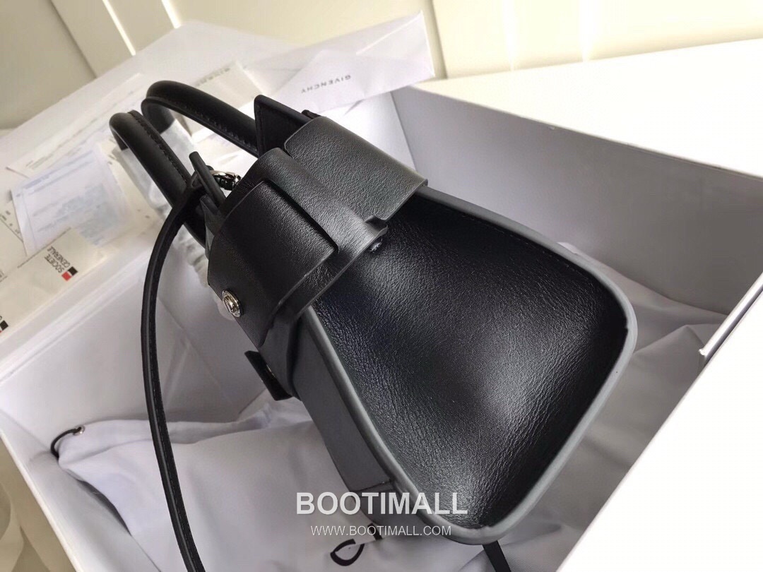 Givenchy Horizon Tote Smooth Leather Black Tote Bag 지방시 호라이즌 토트 스무스 레더 블랙 토트백 27cm 4