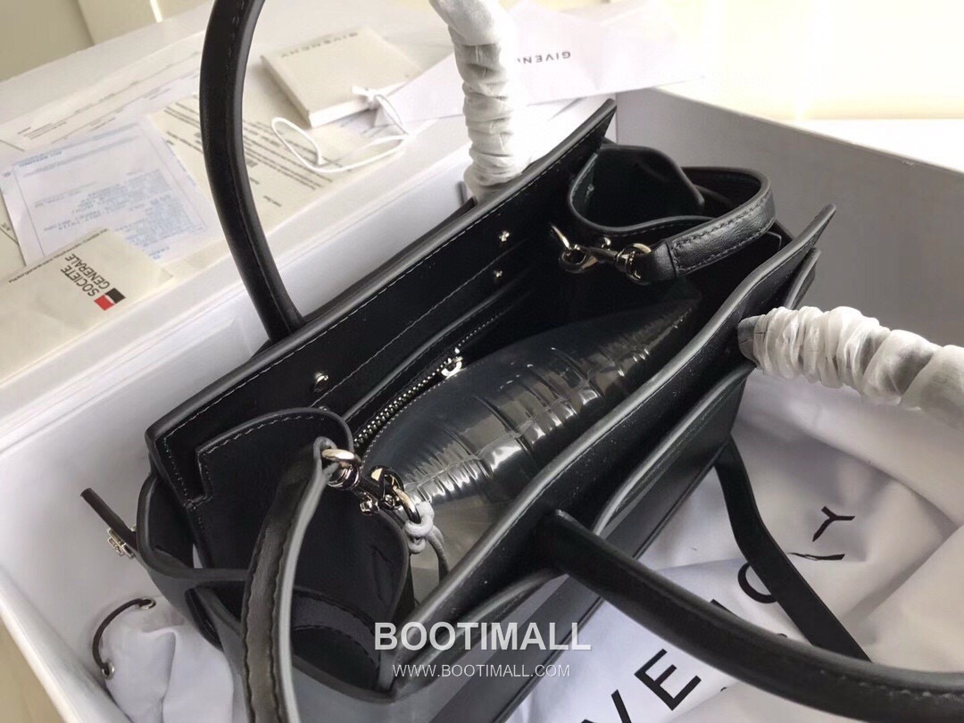 Givenchy Horizon Tote Smooth Leather Black Tote Bag 지방시 호라이즌 토트 스무스 레더 블랙 토트백 27cm 5