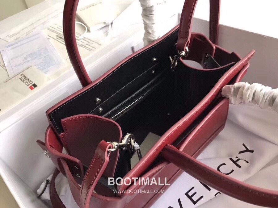 Givenchy Horizon Tote Smooth Leather Black Tote Bag 지방시 호라이즌 토트 스무스 레더 블랙 토트백 27cm 4