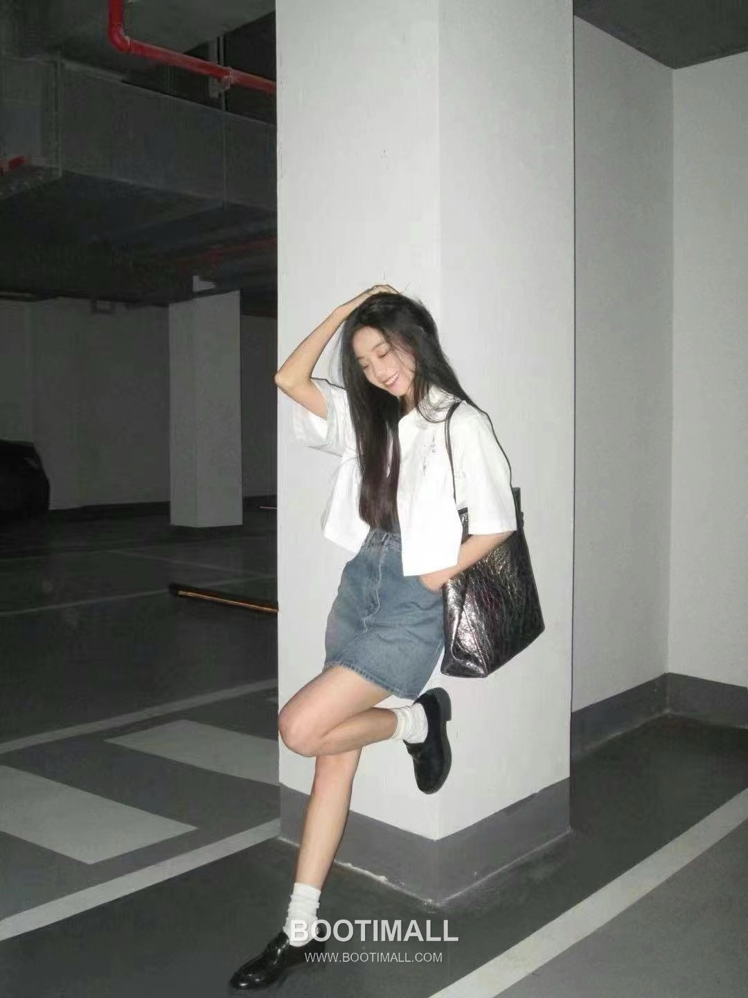 Givenchy Voyou Tote Calfskin Leather Silver Tote Bag 지방시 보야주 토트 카프스킨 레더 실버 토트백 31cm 9