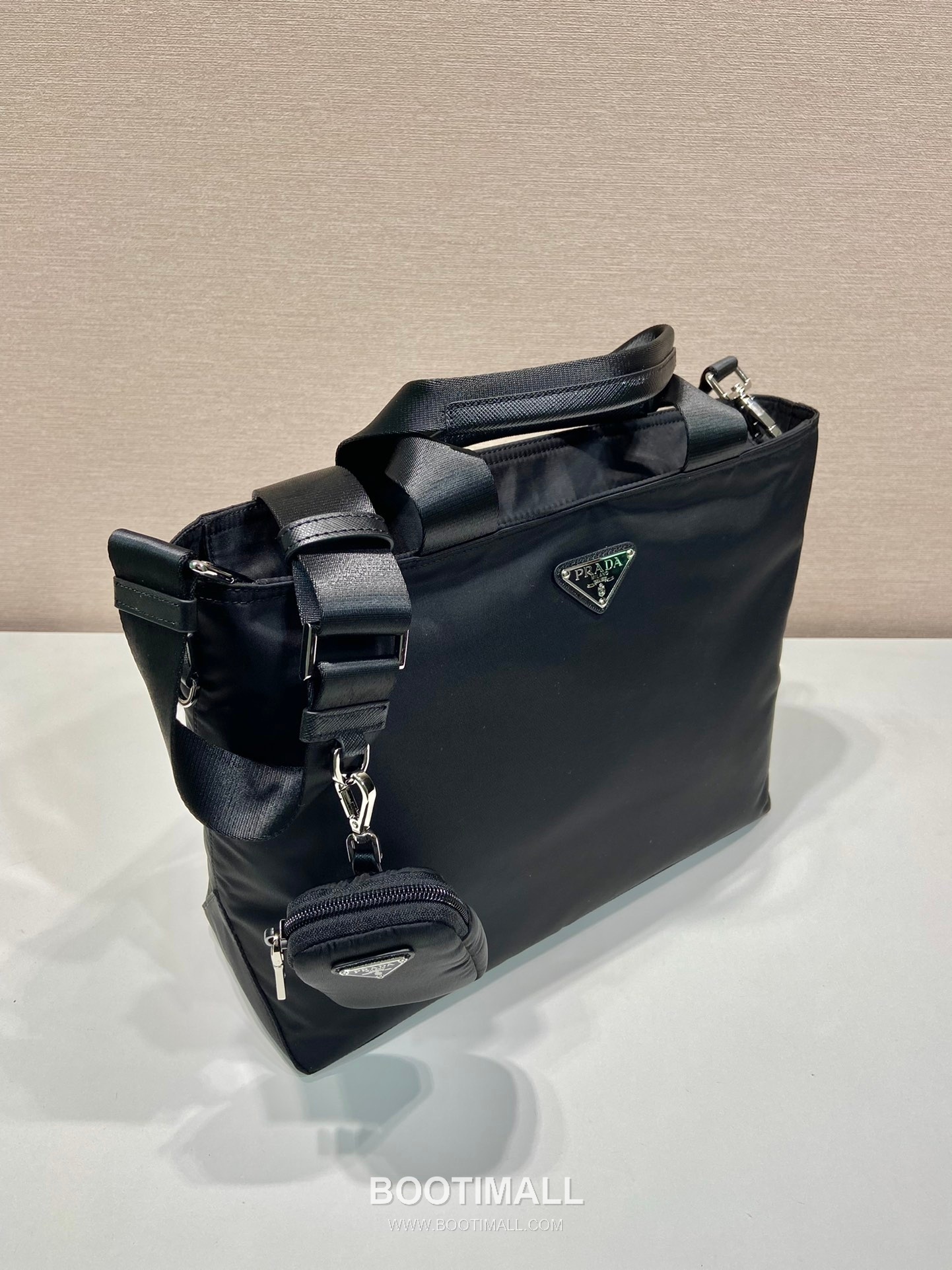 Prada Nylon Briefcase Nylon Black 프라다 나일론 브리프케이스 나일론 블랙 34cm 4