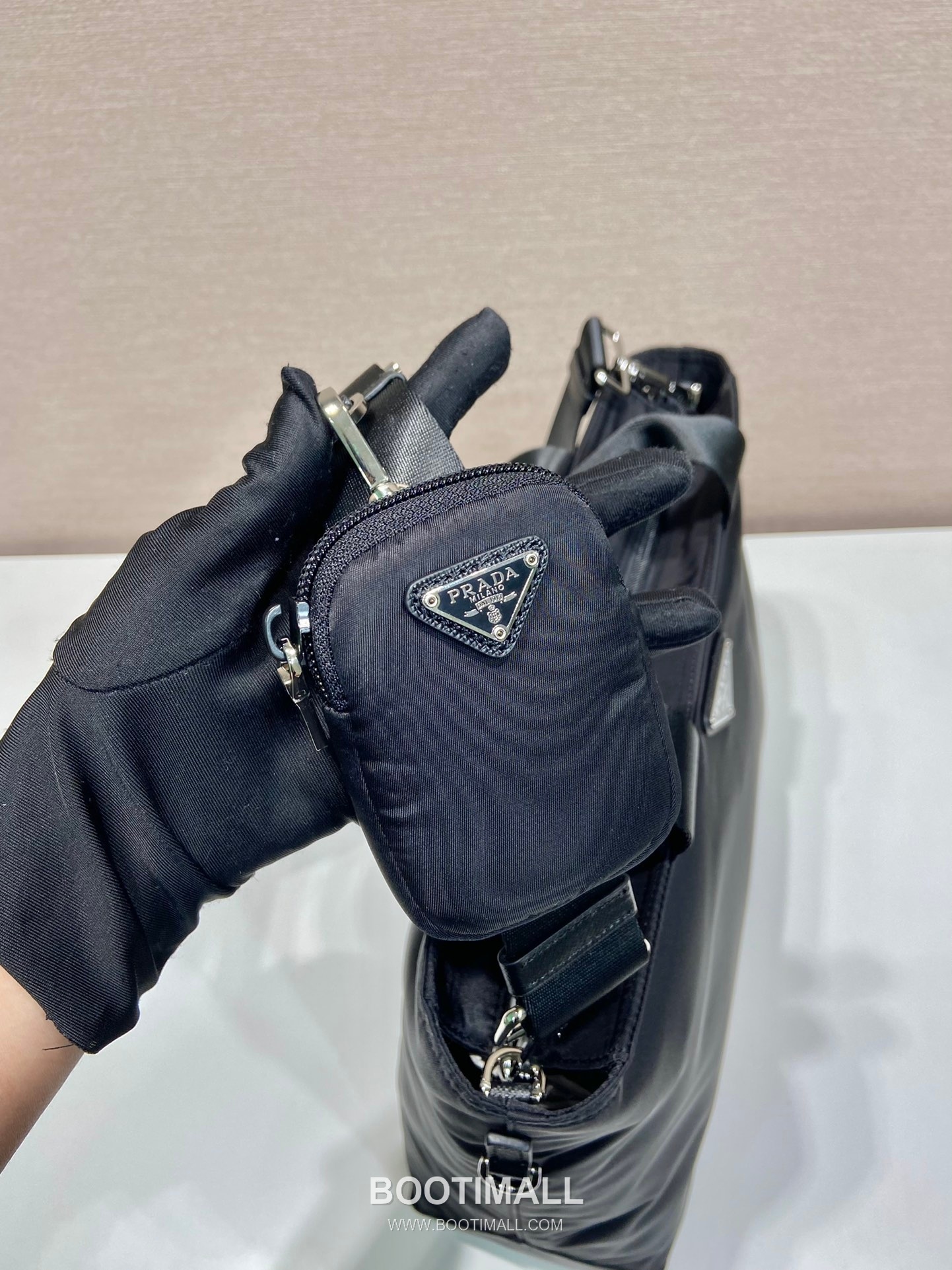 Prada Nylon Briefcase Nylon Black 프라다 나일론 브리프케이스 나일론 블랙 34cm 8