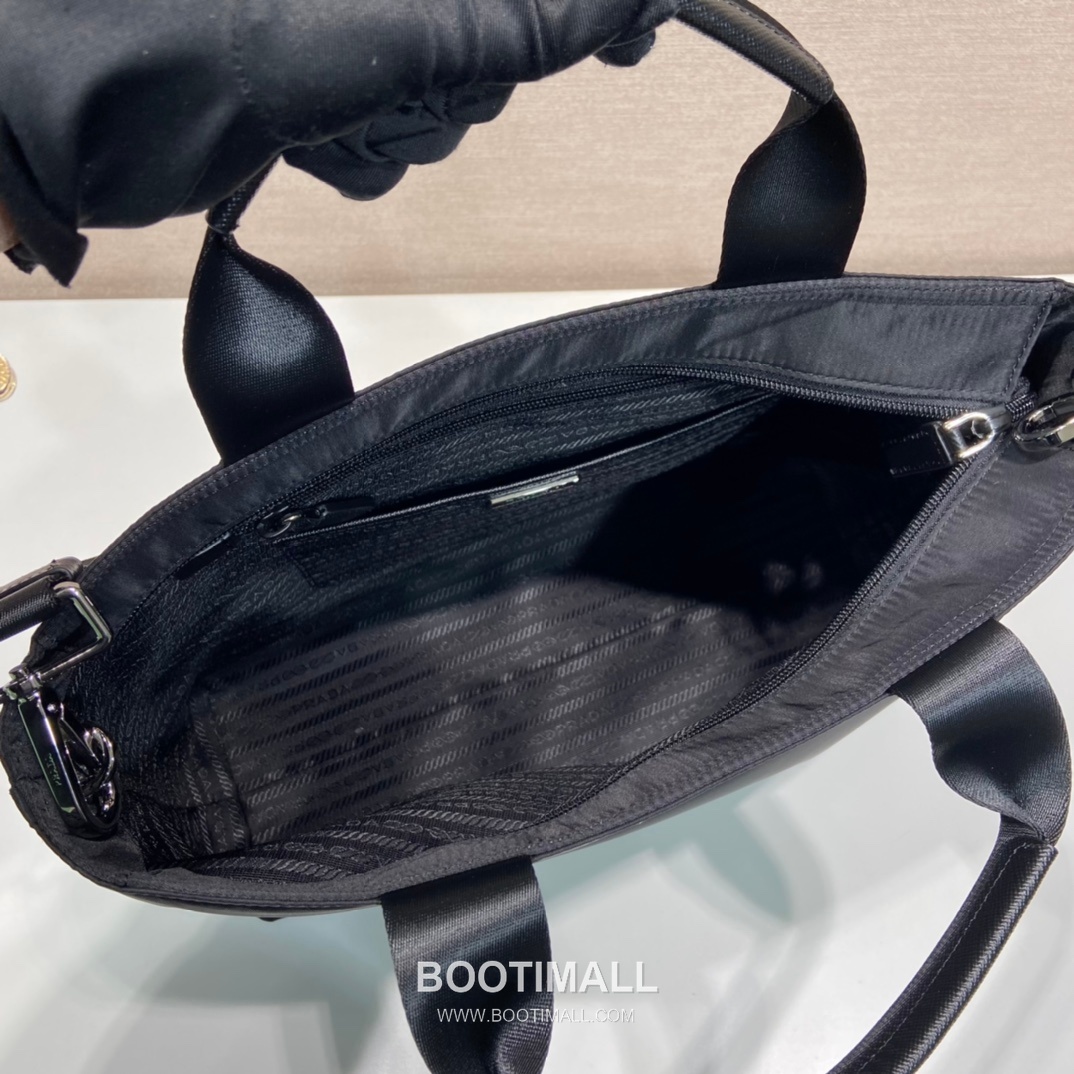 Prada Nylon Briefcase Nylon Black 프라다 나일론 브리프케이스 나일론 블랙 34cm 9