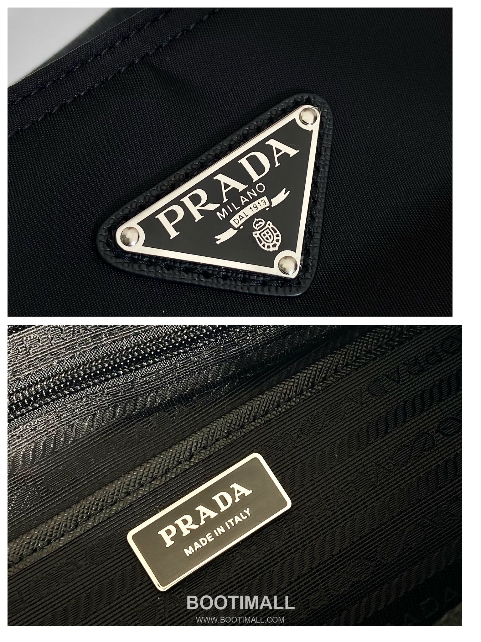 Prada Nylon Briefcase Nylon Black 프라다 나일론 브리프케이스 나일론 블랙 34cm 10