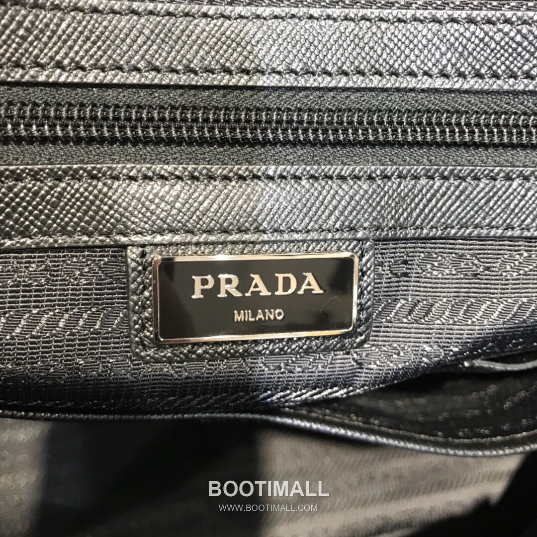 Prada Messenger Parachute Fabric Black Messenger Bag 프라다 2VE872 메신저 패러슈트 패브릭 블랙 메신저백 36cm 8