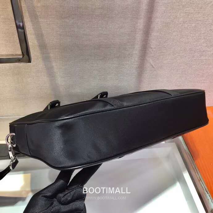 Prada Briefcase Saffiano Leather, Nylon Black 프라다 2VE871 브리프케이스 사피아노 레더, 나일론 블랙 36cm 6