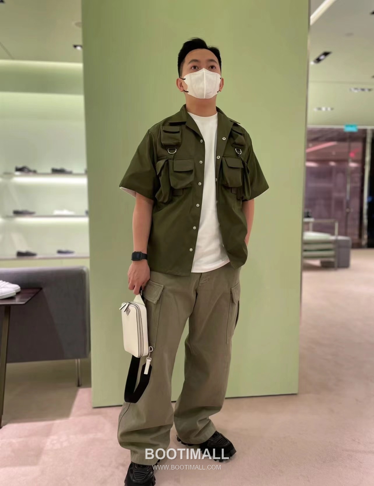 Prada Chest Bag Crossgrain Cowhide Leather New Color 프라다 2VZ106 체스트백 크로스그레인 소가죽 신상 컬러 20cm 2