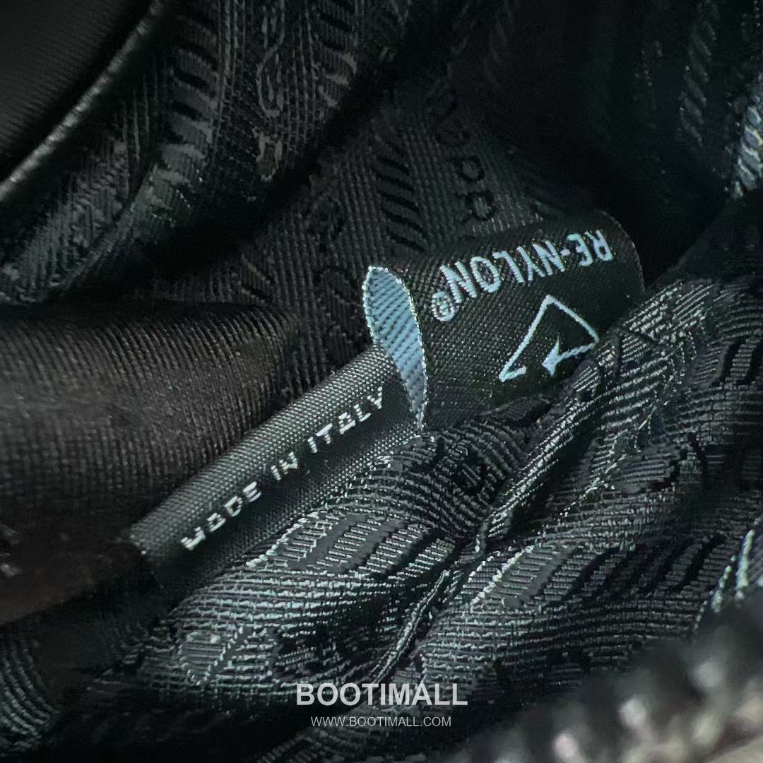 Prada Triangle Logo Nylon Black Belt 프라다 삼각 로고 나일론 블랙 벨트 8