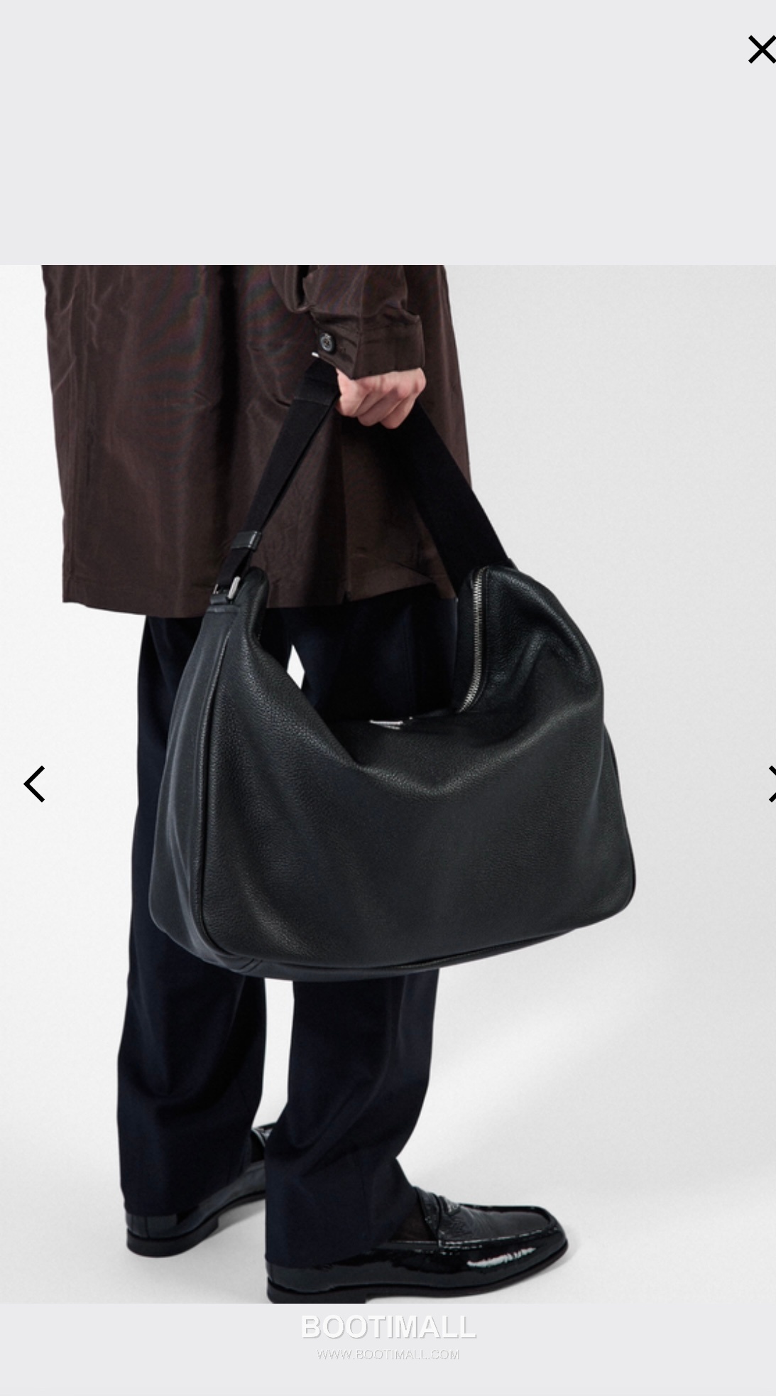 Prada Messenger Bag Leather Black 프라다 2VH185 메신저백 가죽 블랙 43cm 1