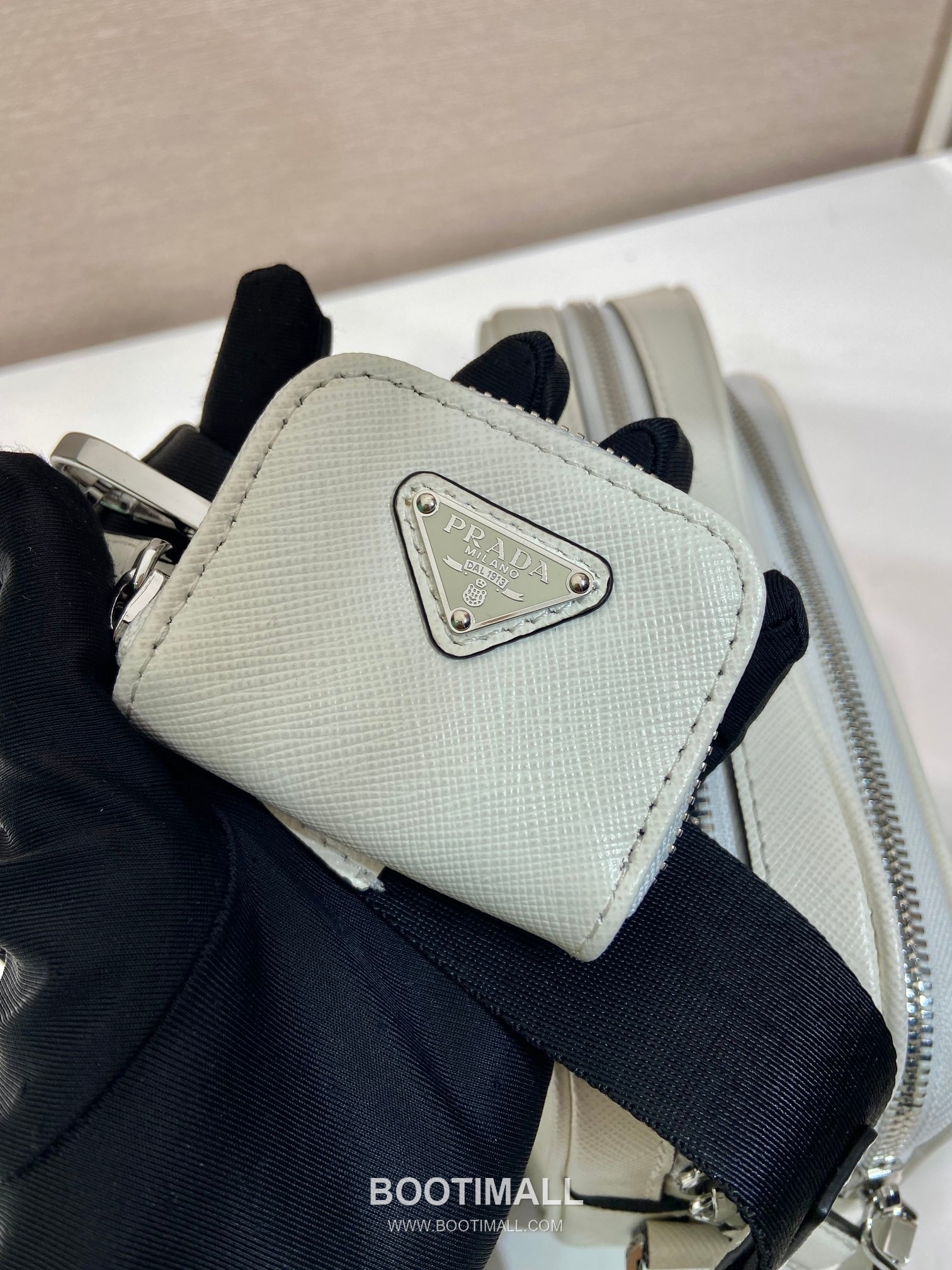 Prada Shoulder Bag Saffiano Leather New Color 프라다 2VH170 숄더백 사피아노 레더 뉴 컬러 20cm 7