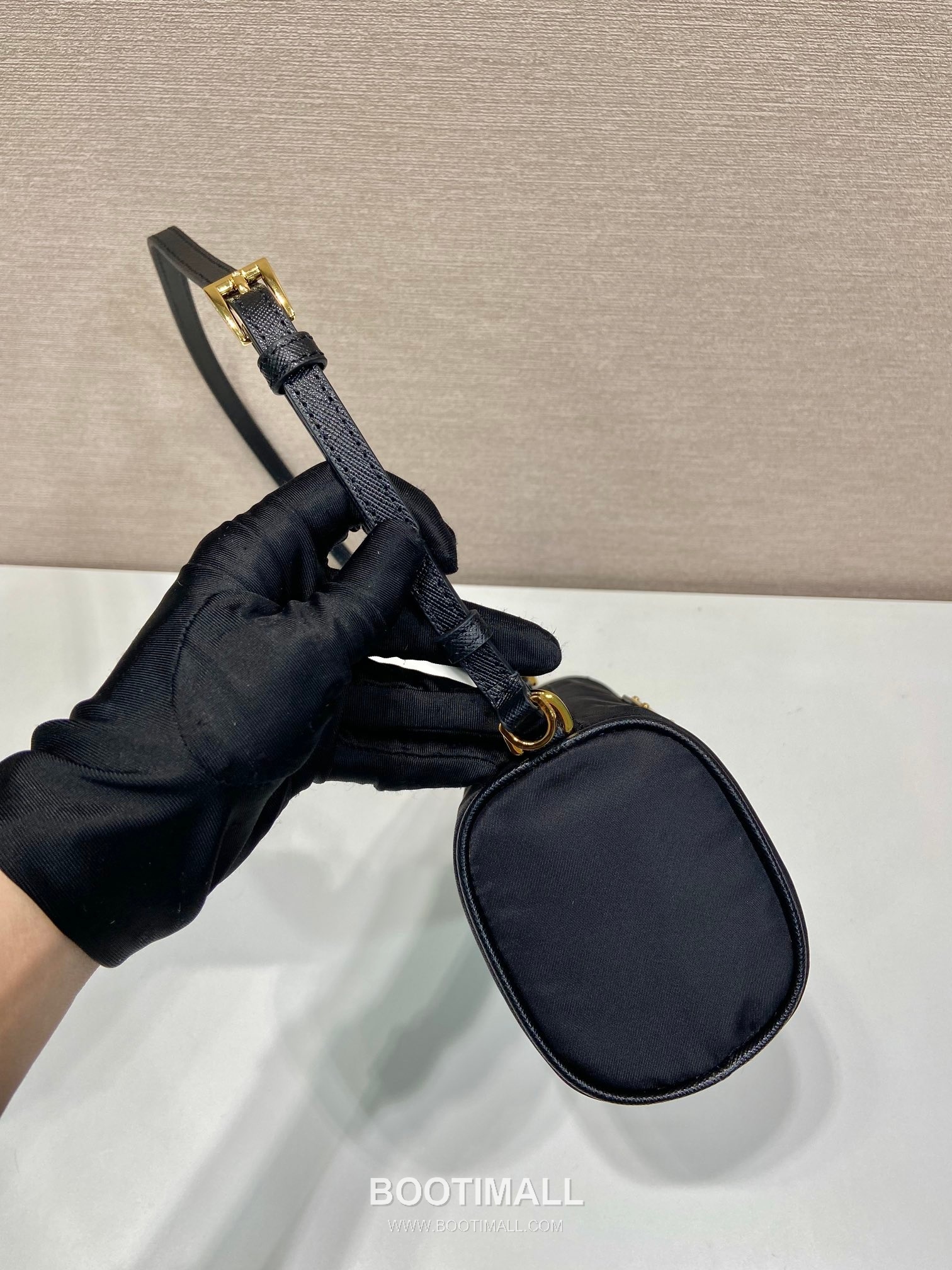 Prada Pouch Re-Nylon Black 프라다 1NE058 파우치 리나일론 블랙 22cm 7