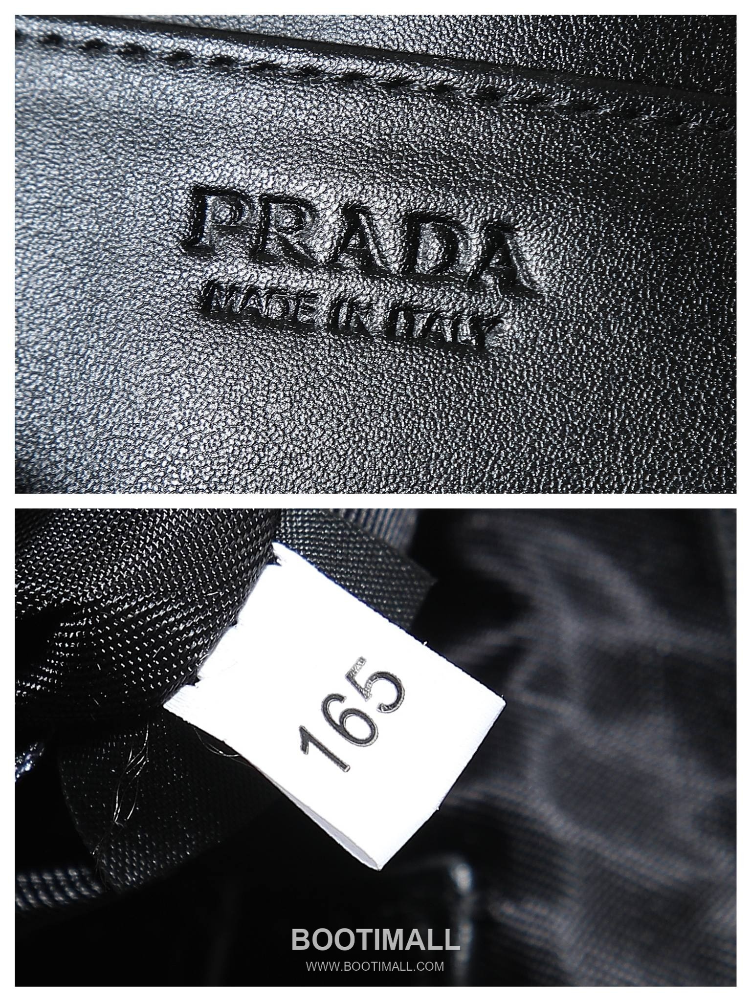 Prada Re-Nylon Phone Bag Re-Nylon, Leather Trim Black 프라다 리나일론 폰백 2ZT071 리나일론, 소가죽 트리밍 블랙 19cm 9
