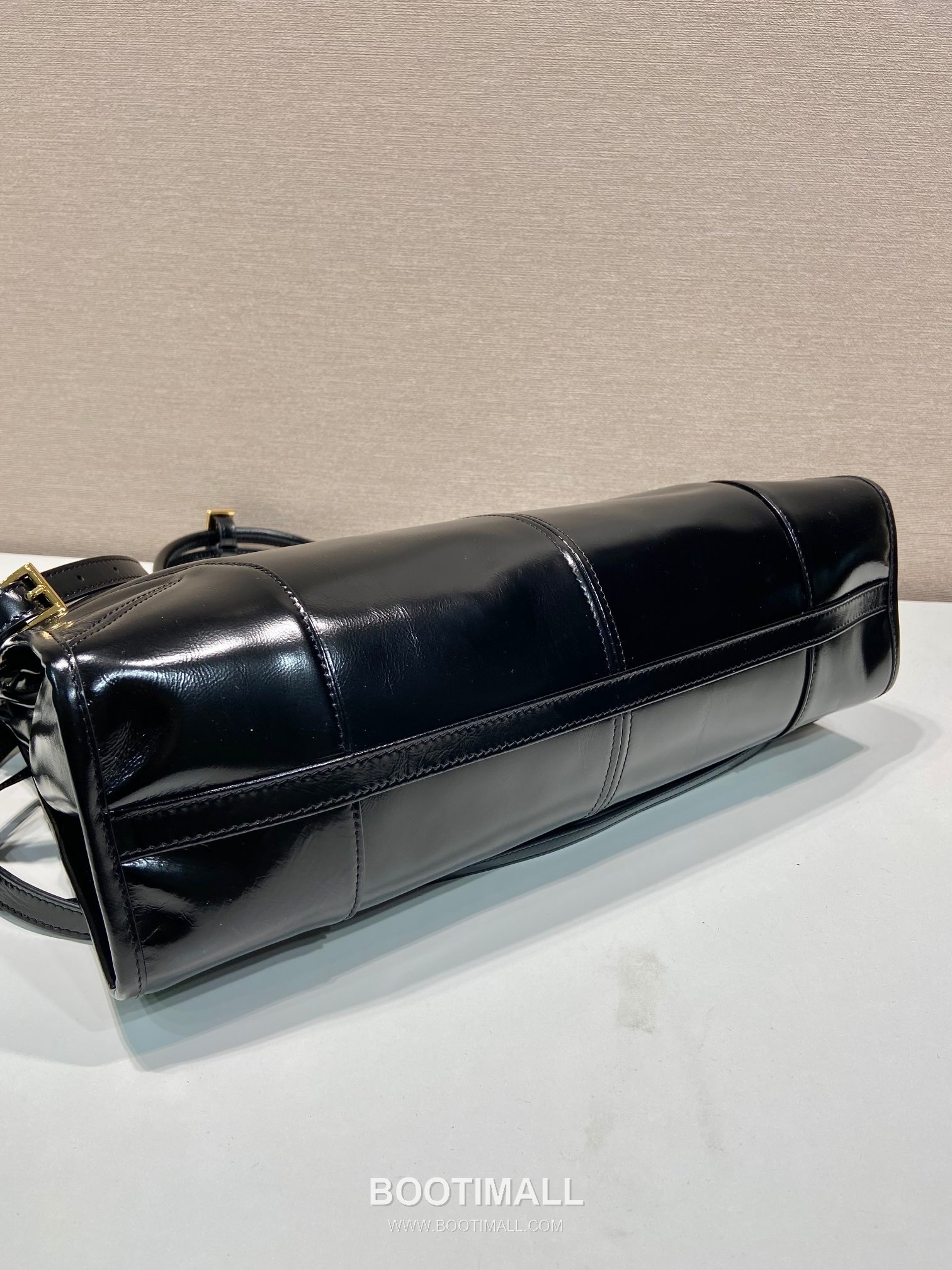 Prada Oil-Wax Leather Tote Oil-Wax Leather Brown Tote Bag 프라다 오일 왁스 레더 토트 오일 왁스 레더 브라운 토트백 38cm 8