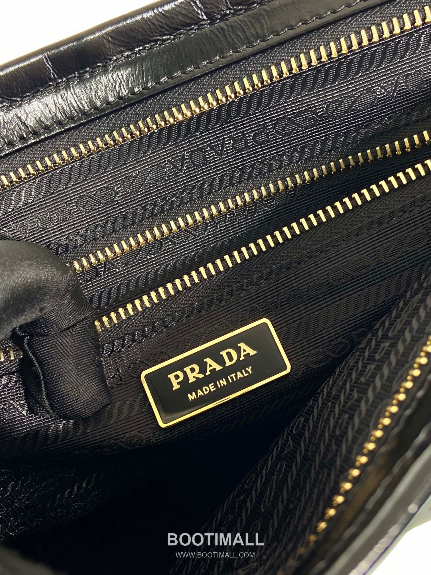 Prada Oil-Wax Leather Tote Oil-Wax Leather Brown Tote Bag 프라다 오일 왁스 레더 토트 오일 왁스 레더 브라운 토트백 38cm 11