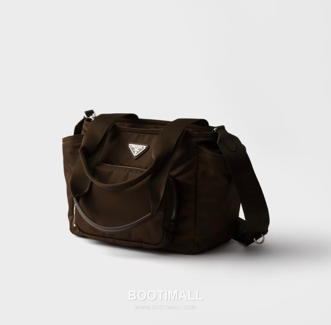 Prada Re-Nylon Tote Bag Re-Nylon Black 프라다 리나일론 토트백 1BG582 리나일론 블랙 26cm 1
