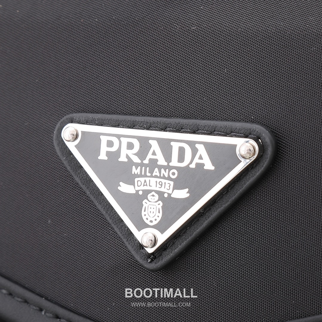 Prada Shoulder Bag Nylon Black 프라다 2VH175 숄더백 나일론 블랙 27cm 5