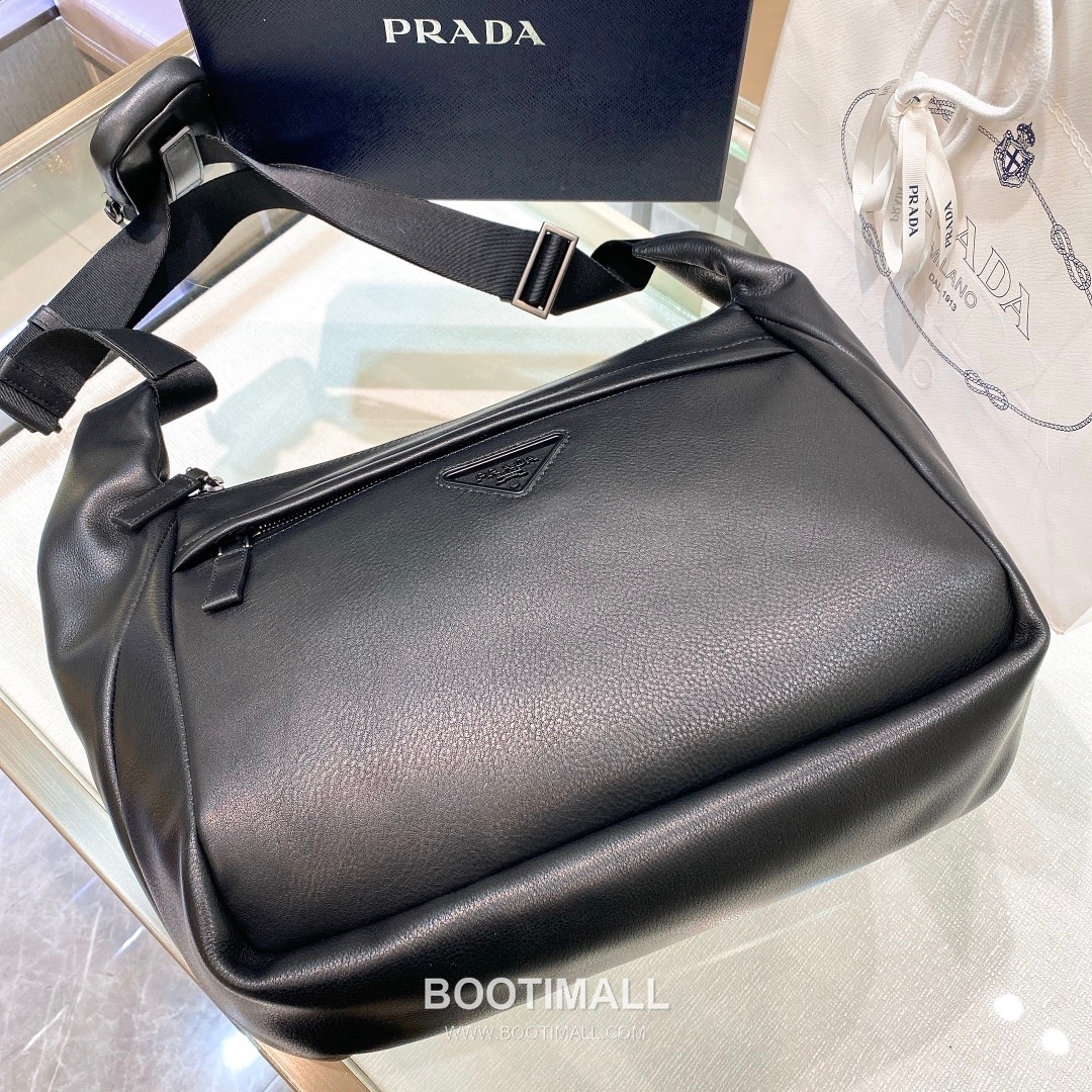 Prada Messenger Calfskin Leather Rust Messenger Bag 프라다 2VH125 메신저 카프스킨 레더 러스트 메신저백 8