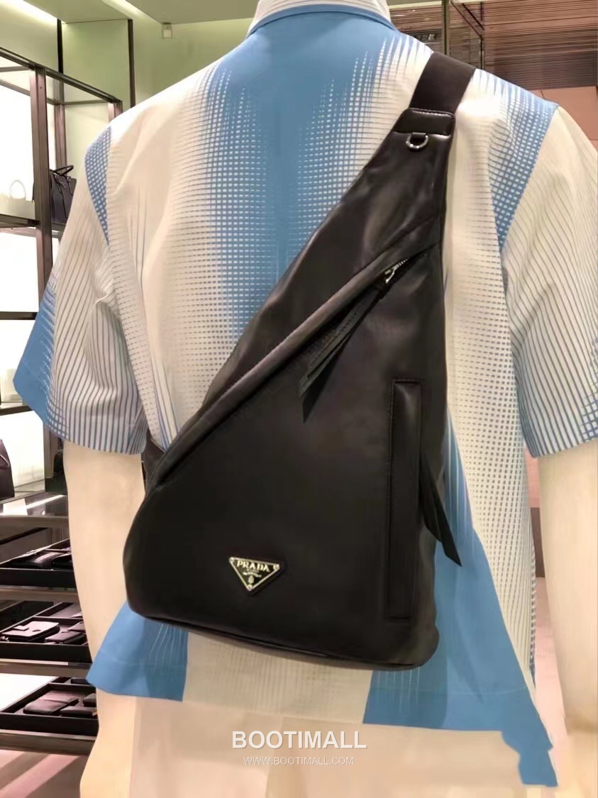Prada Backpack Leather Black 프라다 2VZ092 백팩 가죽 블랙 37.5cm 2