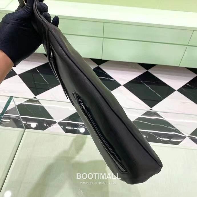 Prada Backpack Leather Black 프라다 2VZ092 백팩 가죽 블랙 37.5cm 6