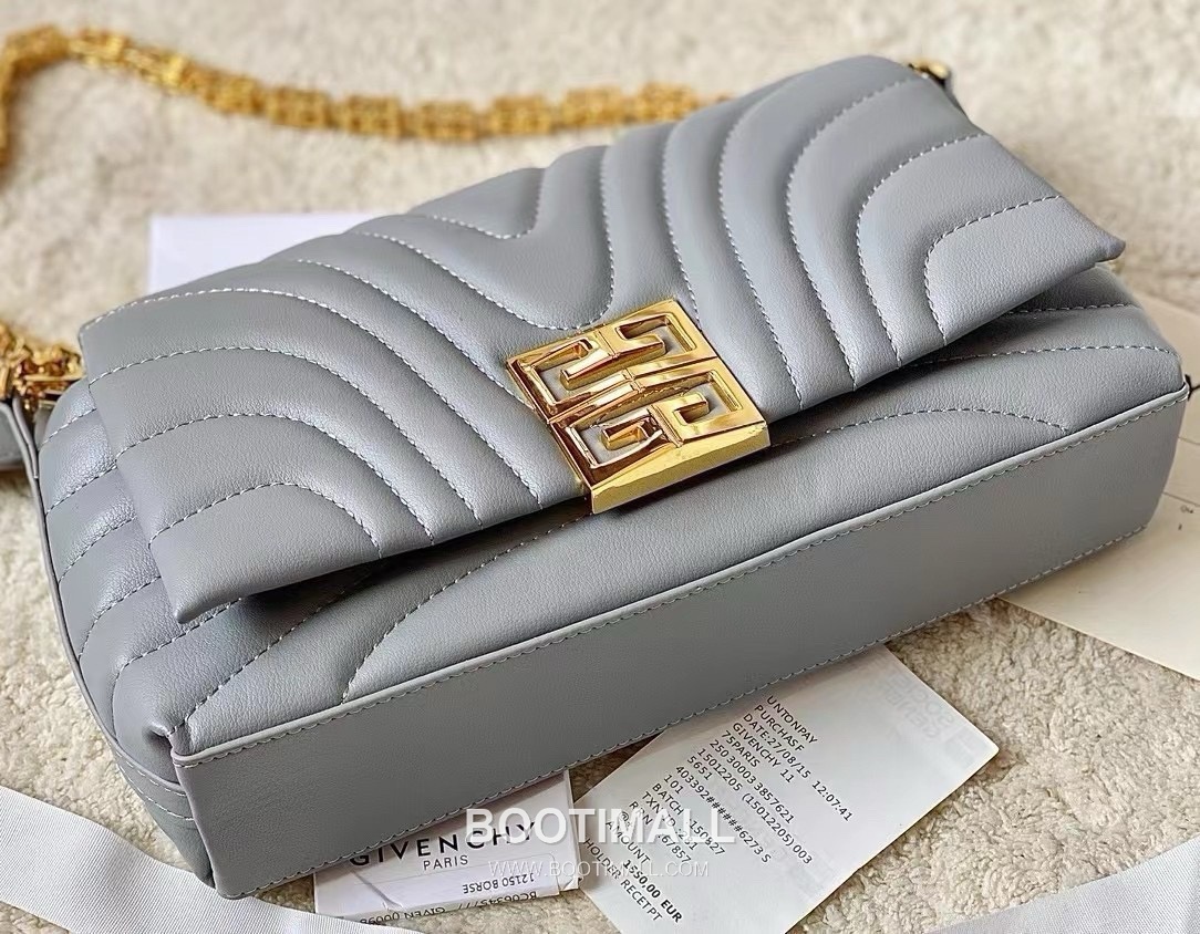 Fendi 4G Soft Baguette Lambskin Black Shoulder Bag 펜디 4G 소프트 바게트 램스킨 블랙 숄더백 25cm 6
