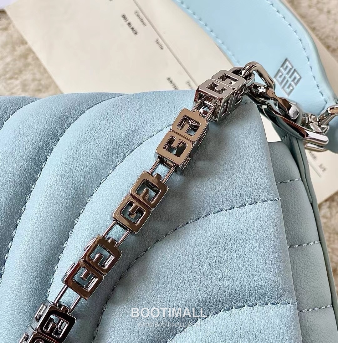 Fendi 4G Soft Baguette Lambskin Black Shoulder Bag 펜디 4G 소프트 바게트 램스킨 블랙 숄더백 25cm 7