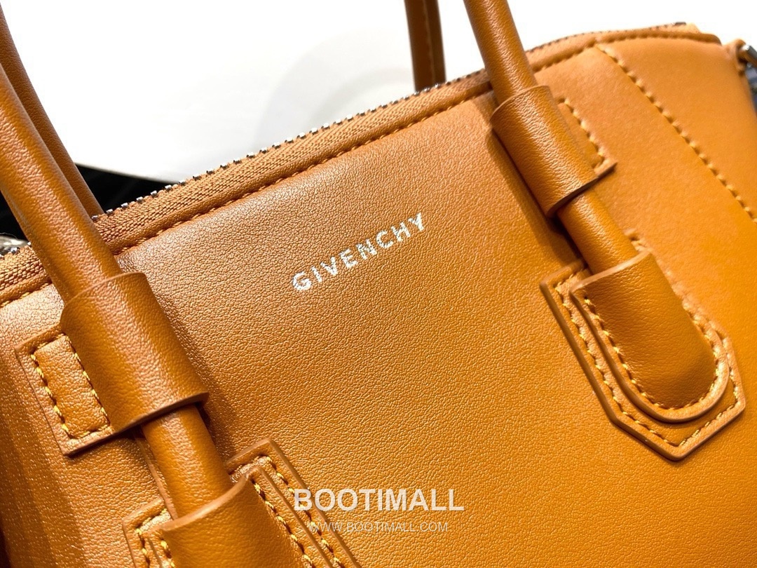 Givenchy Antigona Sport Small Calfskin Leather Orange Top Handle Bag 지방시 안티고나 스포츠 스몰 카프스킨 레더 오렌지 토트백 26cm 5