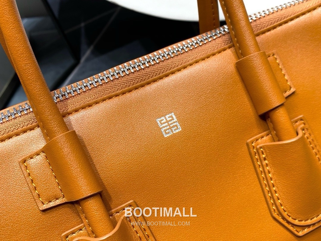 Givenchy Antigona Sport Medium Calfskin Orange Top Handle Bag 지방시 안티고나 스포츠 미디엄 카프스킨 오렌지 탑핸들백 37cm 5