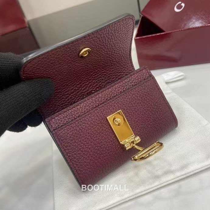 Gucci Half Horsebit Card Holder Grained Calf Leather Ancora Red 구찌 하프 홀스빗 카드 홀더 828148 그레인드 카프스킨 안코라 레드 10.5cm 7